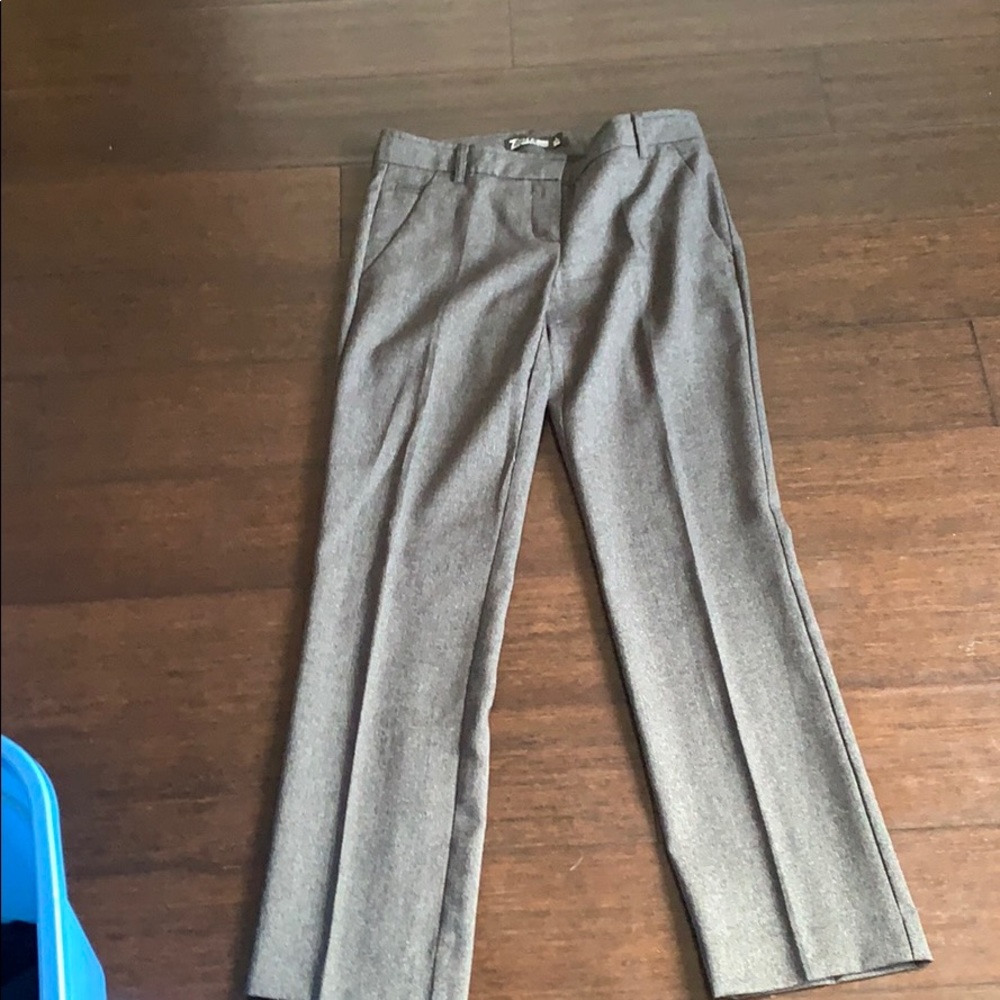 grey dress pants